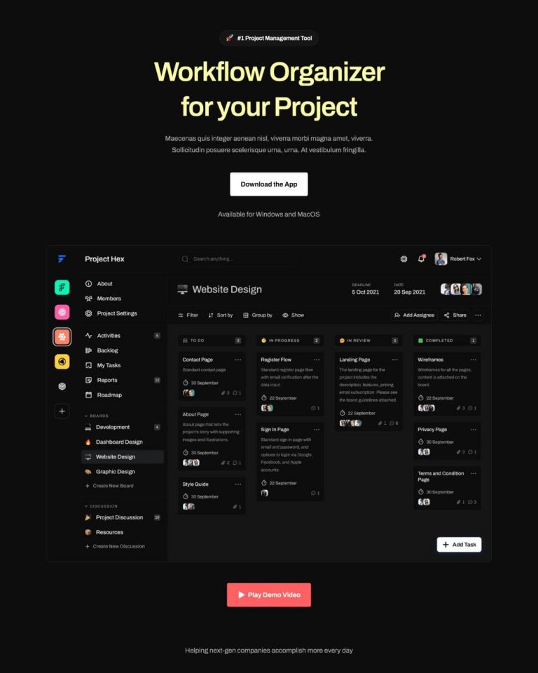 Project Organizer