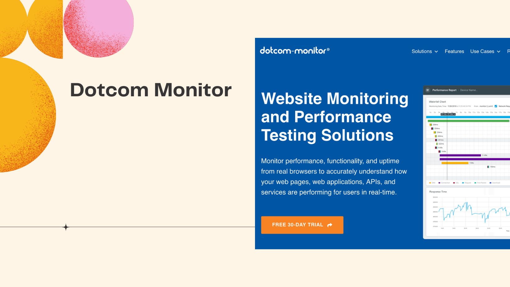 Dotcom Monitor Best Website Monitoring Tools